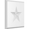 Ekena Millwork Standard Sedgwick Star Rosette With Beveled Edge, 6"W x 6"H x 1/2"P ROSP060X060X050SDG07 - alternate 1